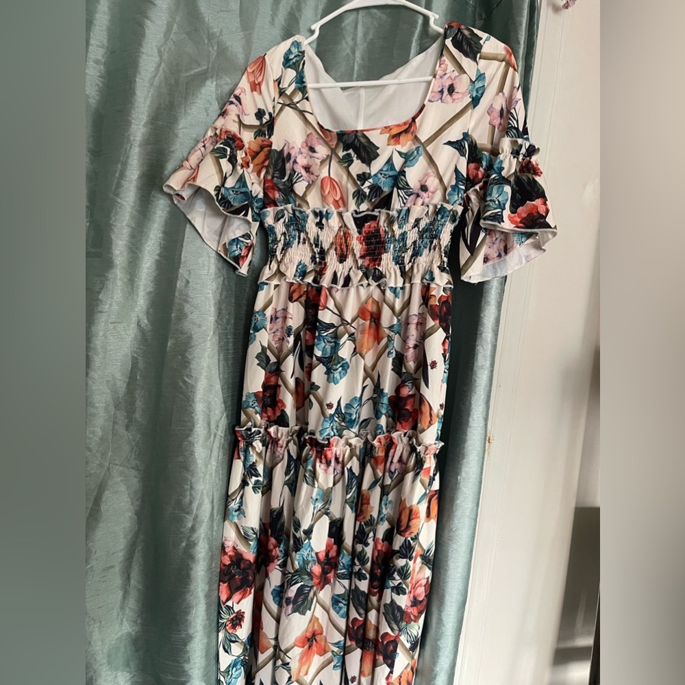 Beautiful flower dress